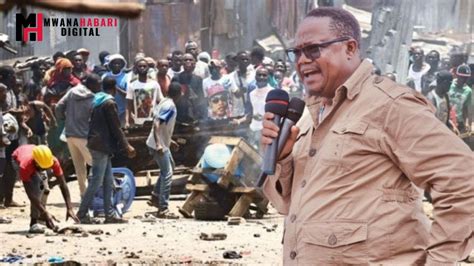 TUNDU LISSU AJILIPUA KUHUSU MAANDAMANO EEHN HILI SASA BALAAAA YouTube