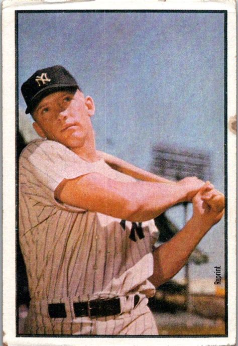 1989 Bowman NNO Mickey Mantle Reprint Sweepstakes Entries EBay