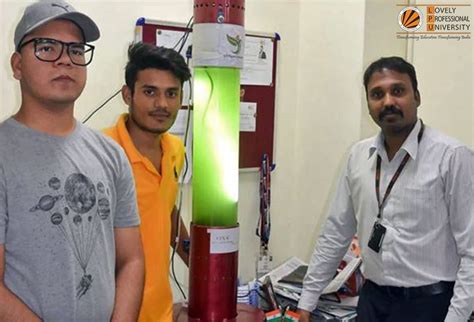 A Unique Algae Based Air Purifier Developed By Lpu Students