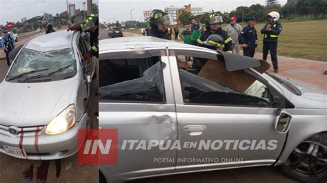 Accidente De Tr Nsito Deja Lesionados Y Da Os Materiales Itap A Noticias