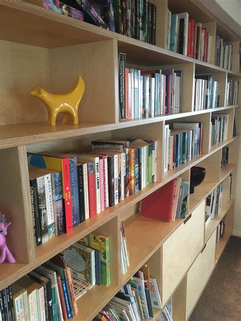 Plywood Bookshelf Nelson Plywood Bookcase Bookshelves Plywood