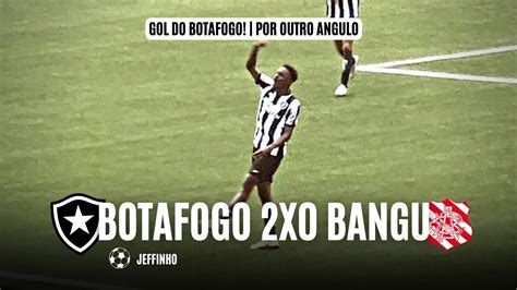 BELO GOL DO BOTAFOGO POR OUTRO ÂNGULO Jeffinho garante vitória contra