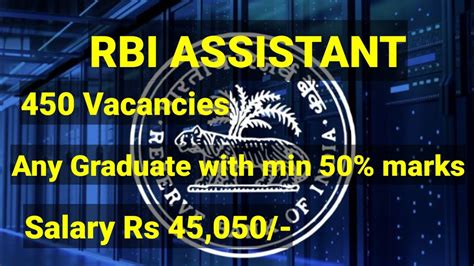 RBI Assistant Notification 2023 Rbi Job Bank Notification YouTube