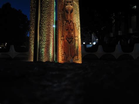 FOUNTAIN IN CENTENIAL SQUARE..