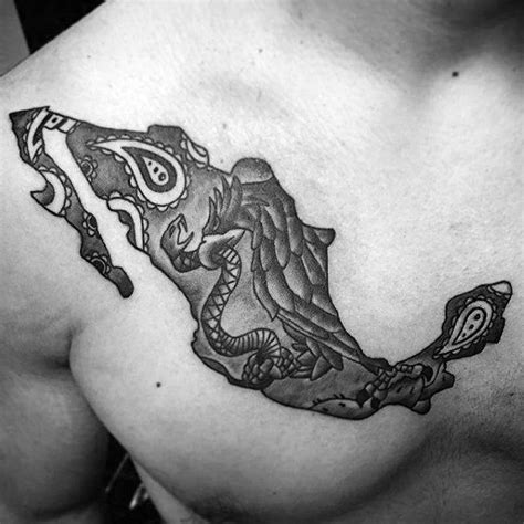 Mexico Map Tattoo - Printable Calendars AT A GLANCE