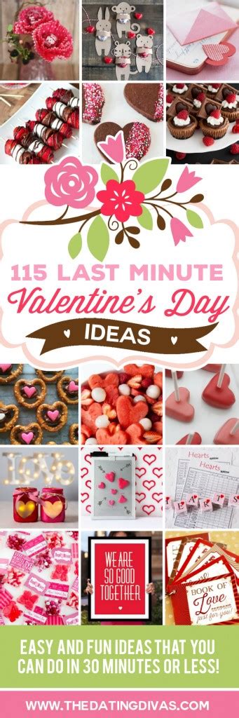 Last Minute Valentines Day Ideas The Dating Divas