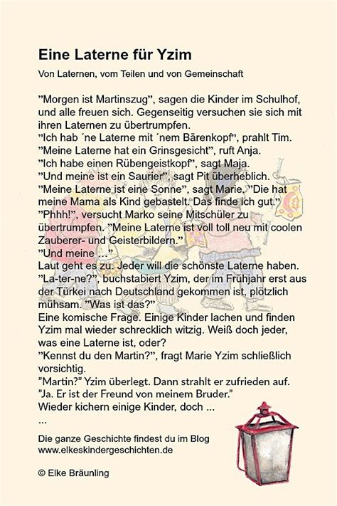 Eine Laterne F R Yzim Elkes Kindergeschichten Storytelling Word