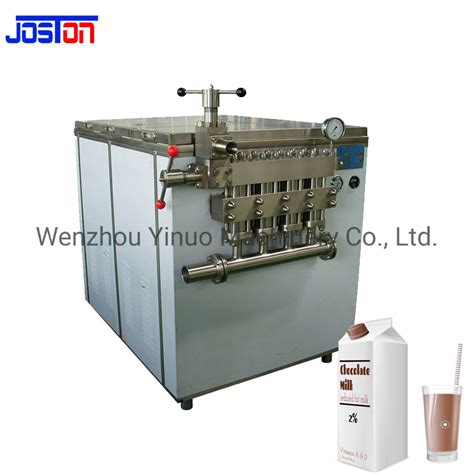 Joston 200L 500L 1000L 25MPa Small Lab High Pressure Milk Homogenizer