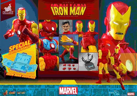 Marvel Comics Classic Iron Man 1 6th Scale Figure From Hot Toys YBMW