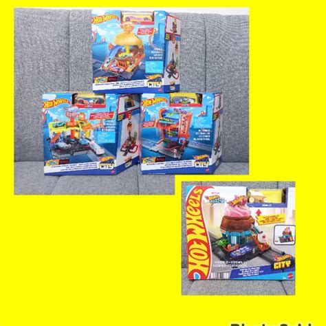Jual Hot Wheels Downtown Burger Drive Thru Downtown Express Car Wash Downtown Car Park Ice