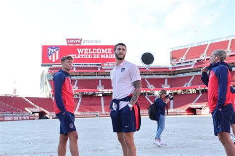 The ATLÉTICO DE MADRID TEAM STOPS BY LEVI'S® STADIUM - Levi's® Stadium