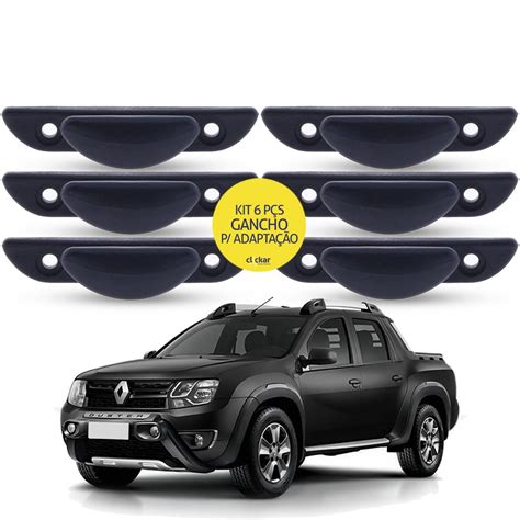 Kit Ganchos Da Cacamba Renault Duster Oroch