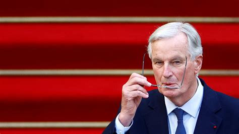 Paris Frankreichs neuer Premierminister Barnier kündigt