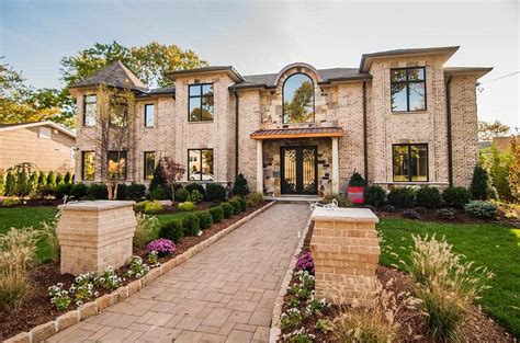 $3.249 Million Newly Built Brick Mansion In Englewood Cliffs, NJ ...