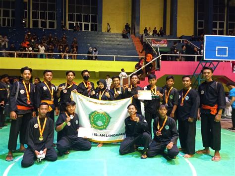 Unisla Raih Prestasi Di Ajang Piala Kemenpora Kejurnas Pencak Silat