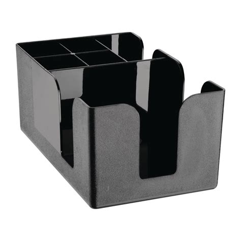 Olympia Kristallon Plastic Bar Caddy Black F980 Buy Online At Nisbets