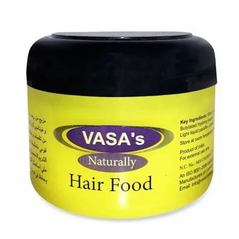 Vasas Hair Food For Personal And Parlour Packaging Size 200 Gm At