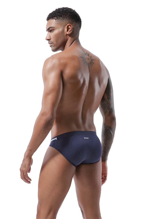 Wholesale Menssexi European Men Swimwear Nylon Briefs Bikini Sexy Low