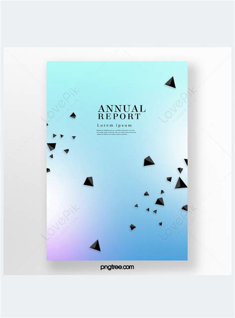 Blue Geometric Business Report Cover Template Imagepicture Free Download 464730096