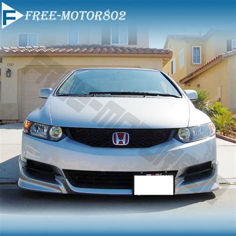 Fits 09 11 Honda Civic Coupe Pu Front