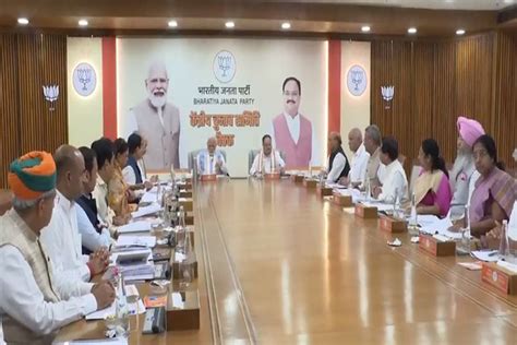 Bjp Leaders Meet For Candidate Selection In Chhattisgarh And Rajasthan The Statesman