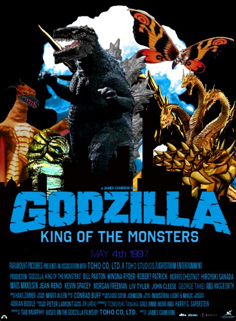 James Cameron's Godzilla Poster (Fan Made) | Fandom