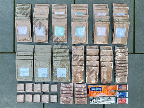 1 Month Ration Pack Supply Kit Army Mre Ready Meals 24hr Rations