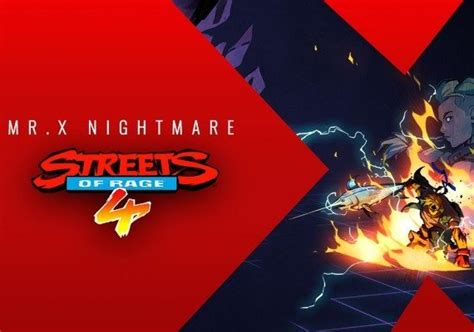 Streets Of Rage 4 - Mr. X Nightmare (DLC) (PC / Xbox One / Xbox Series ...