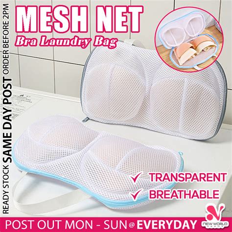 Thickened Mesh Net Bra Laundry Bag Reusable Lingerie Underwear Washing