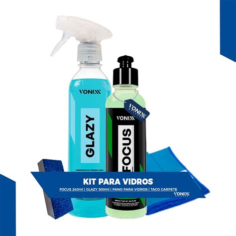 Kit Vonixx Descontamina O De Vidros Vonixx Mossor