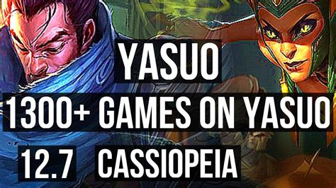 Yasuo Vs Cassio Mid Games M Mastery Legendary