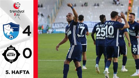 Erzurumspor FK 4 0 Altay Highlights Özet Trendyol 1 Lig 2023