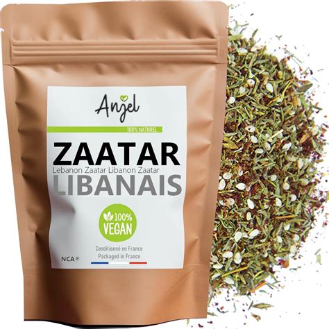 Zaatar Libanais Mélange Epices 100 Naturel sans additifs arôme épices