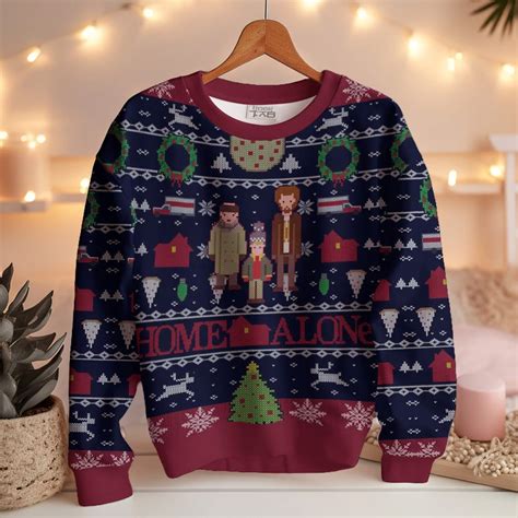 Home Alone Kevins Trouble Christmas Ugly Sweater Nousty