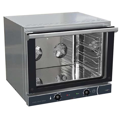 Forno A Convenzione Elettrico 4 Teglie GN1 1 Con GRILL