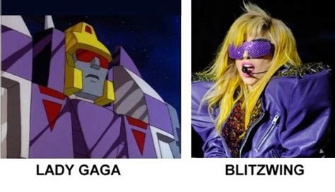 Lady Gaga Blitzwing Transformers Know Your Meme