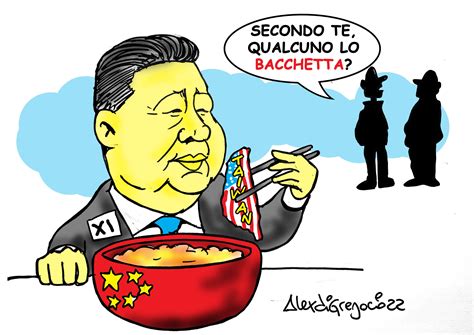 La Vignetta Di Alex Di Gregorio Xi E La Riunificazione Della Cina Con