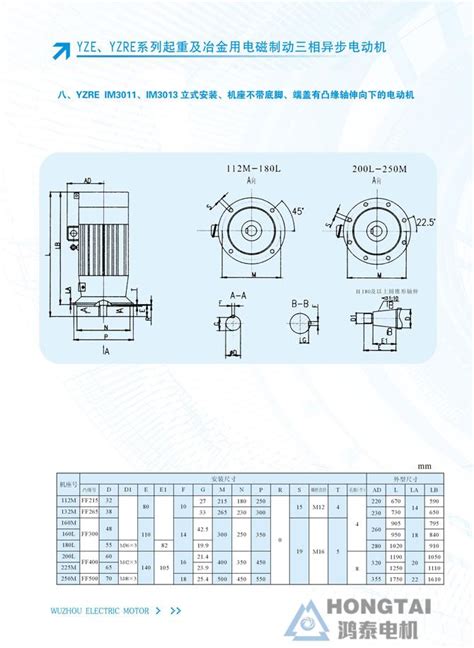 Yzeyzre系列冶金起重电磁制动三相异步电机