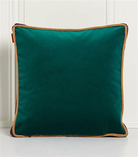 Etro Square Logo Cushion 45cm X 45cm Harrods Us