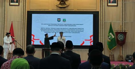 Andi Ony Prihartono Resmi Jabat Penjabat Bupati Tangerang Bantendaily