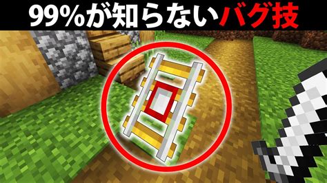 マイクラの隠されたバグand小ネタ6選 Youtube