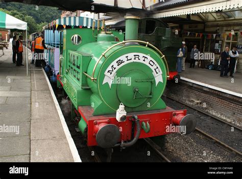 Ivor The Engine At The Steam Preservation Railway At Llangollen Wales