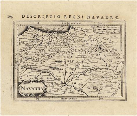 Descriptio Regni Navarrae Mapas Mapas Antiguos Instituto Geografico