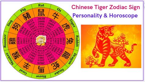 Chinese Tiger Zodiac Sign Personality And Horoscope Predictions