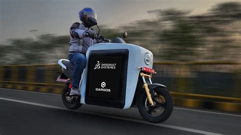 The Very First Electric Cargo Scooter In The World Was Designed Thanks