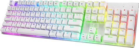 Amazon Z Mechanical Gaming Keyboard E Yooso Metal Plate Rgb