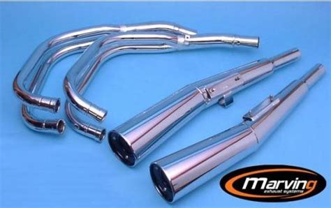 Marving Honda CB 750 900 F Complete Exhaust MASTER Line 4 2 Chrome