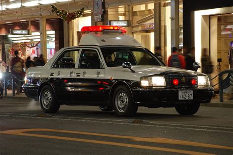 Kyoto Police Toyota Crown In Downtown Kyoto Japan So Cal Metro