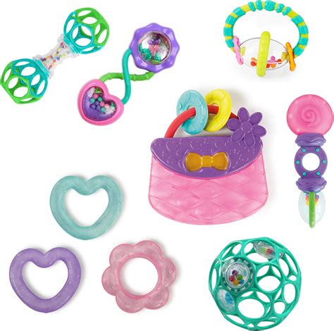 Amazon.com: Bright Starts Everything Nice 9pc Gift Set - BPA-Free ...