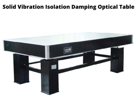 Solid Vibration Isolation Damping Optical Table Simtrum Photonics Store